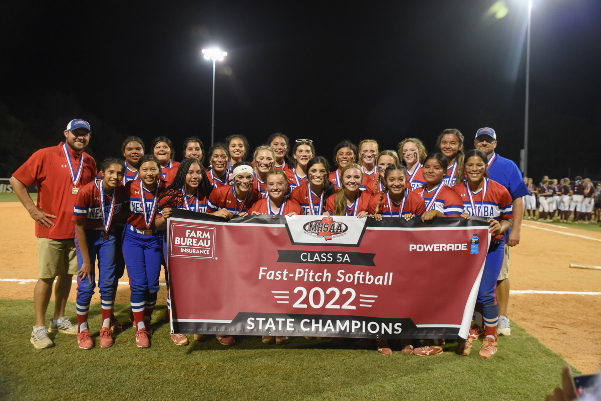 neshoba central east central mhsaa softball state championship44